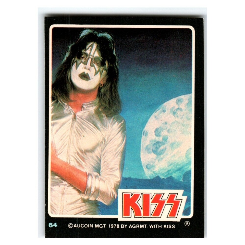 Kiss Ace Frehley 1978 Donruss Card #64 Non-Sport Topps